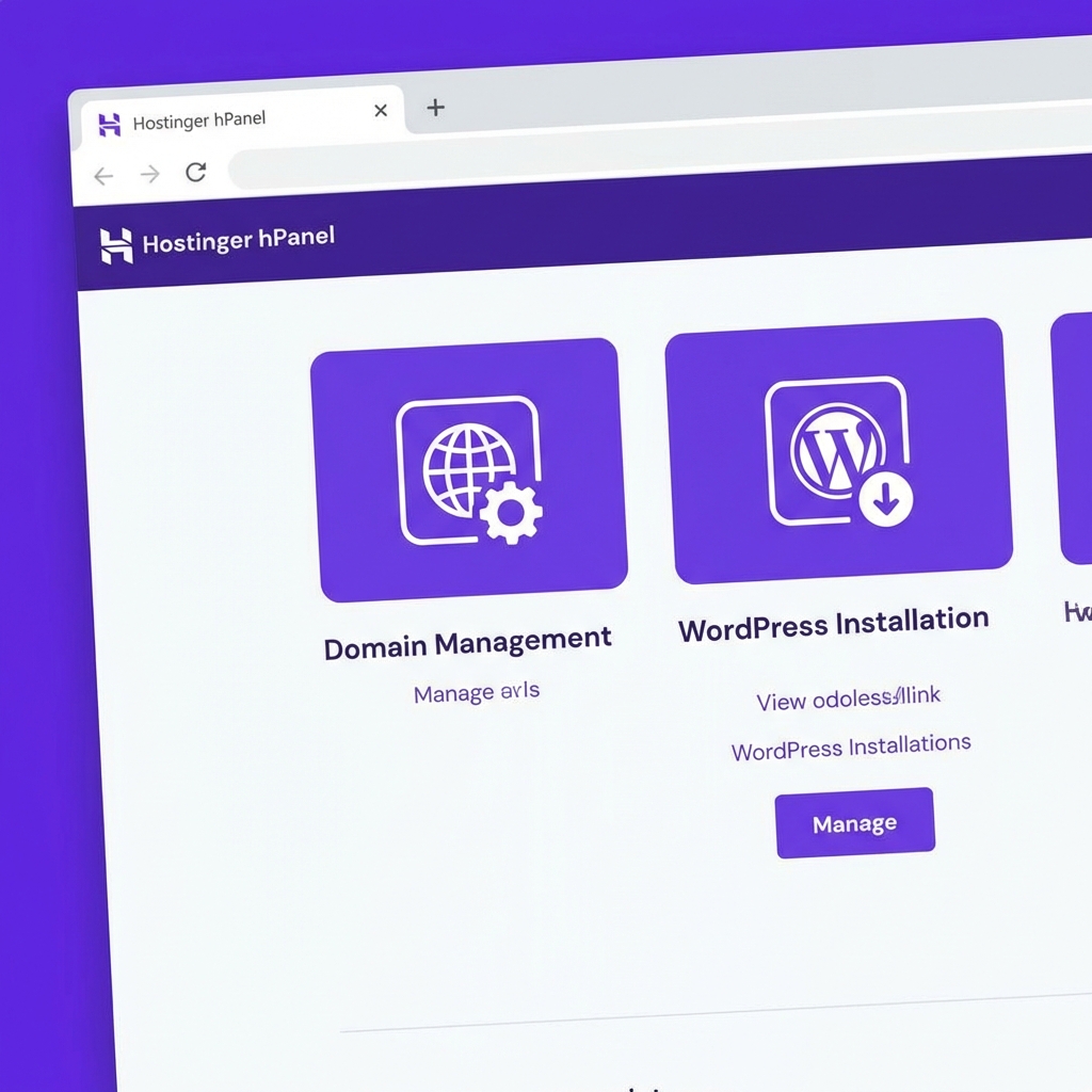 hPanel Interface